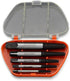 Edward Tools Bolt and Screw extractor set 5 Piece - Hardened Cr-Mo Steel for Easier Removal of Damaged Screws - Includes 5 sizes - Remove Allen bo...