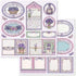 STAMPERIA INTERNATIONAL, KFT PAPER PAD 8X8 10PK PROVENCE, 20.3 x 20.3 (8" x 8"), Multicoloured...
