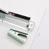 Clear Acrylic Stapler Mint Green Desktop Staple Remover Tool for Standard 24/6 or 26/6 Staples, Acrylic Office Desk Accessories for Women (Mint Gr...
