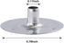 AXUANHUA Candle Wick Sustainer Tabs 100Pcs, Iron Stand Candle Making Supplies for DIY (20 * 3mm)...