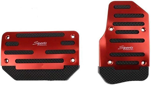 SureMart Universal Car Vehicle Sports Accelerator Brake No Drill Non-Slip Performance Car Rest Pedal Brake and Gas Pedal Covers Accessories Replac...