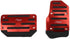 SureMart Universal Car Vehicle Sports Accelerator Brake No Drill Non-Slip Performance Car Rest Pedal Brake and Gas Pedal Covers Accessories Replac...
