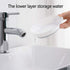 WYOK 2-Pack Soap Dish with Drain Plastic Sponge Holder Easy Cleaning Soap Saver Tray Caddy Keep Dry Stop Mushy for Shower Bathroom Kitchen(White)...