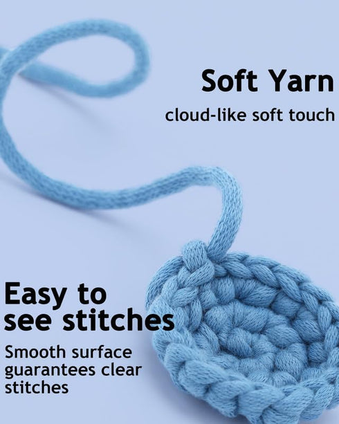 Yarn for Crocheting, Avocado Green Yarn for Knitting, Beginner Friendly, Easy to Use, 4 Medium Weight Yarn with Pattern, Thoughtful Gift for Frien...