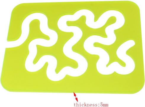 Quilting Templates Using Quilting Templates Rulers Simple Meander Quilting Supplies Free Motion Quilt Templates for Machine Quilting...