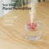 Mini USB Humidifier Diffuser for Home, Office or Room, White, 0.5L Capacity, Stainless Steel Filter (Red)...
