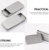Hemoton 20pcs Rectangular Slide Top Tinplate Box Sliding Cover Push-Pull Tin Box Metal Tin Containers for Candies Jewelry Crafts Lip Balm Storage ...