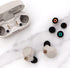 6 Pairs WF-1000XM5 Ear Tips Buds, Small Medium 2 Size Replacement Silicone Rubber Eartips Earbuds Wing Gel Skin Cover Accessories Compatible with ...
