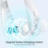 Portable Hanging Neck Fan,Battery Operated Bladeless Neck Fan,Rechargeable Personal Cooling Fan,Wearable Personal Neck Fan with 3 Wind Speeds for ...