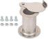 2" Teardrop Flanged Vent for UDS Ugly Drum Smoker Lid Exhaust, BBQ smoker Vent Smoke Stack Damper - With Screws (aluminium)...