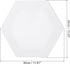 PATIKIL Paint Canvases for Painting, 2 Pack 12x10 Inch Hexagon Wood Frame Stretched Blank Art Canvas Board Panels for Acrylic, Oil, Tempera Painti...