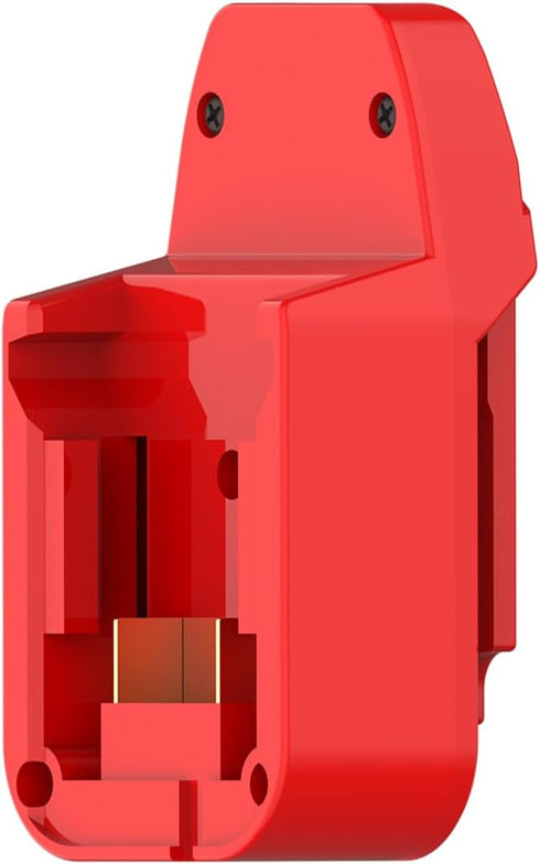 Adapter Upgrade for Bauer 20V Cordless Tools - Compatible with Milwaukee M18 Red Li-Ion Batteries for Power Supply, No Charging Function - (New Ve...