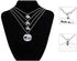 Zuo Bao Mama Bear and Baby Bear Necklace Set Mother Daughter Necklace Family Jewelry Mom Jewelry (Silver-3 cubs)...