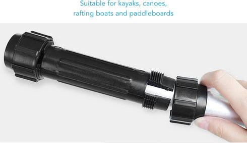 Kayak Paddle Connector, 2PCS Kayak Paddle Connector Plastic Paddle Oars Shaft Connector Paddle Connector Oars Connector Plastic Oars Shaft Connect...
