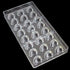 Moon Shaped Polycarbonate Chocolate Mold Hard PC Candy Mold Tray Clear Chocolate Tray...
