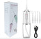 Dental Flosser Water Jet Oral Irrigator for Teeth, Dentures, and Braces Portable Rechargeable Multipe Pressure Modes...