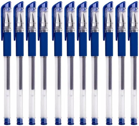 15 pcs gel pens economy pack, Fine tip quick-drying, great smooth writing experience best for home, schools & offices (15 pens/pack) (Black)...