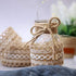 Christmas Burlap Lace Trim Natural Burlap Lace Ribbons for Crafts, Burlap Lace Ribbon for Wedding Decoration and DIY Craft Home Party Decoration (...