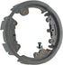 RACO 6244 Round Floor Box Non-Metallic Adapter Ring, 1-Pack, Gray Finish...