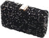 Small Sequins Clutch Purse Top Handle Evening Handbag Mini Square Shoulder Crossbody Bag...
