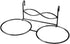 Owlike Stainless Steel Dual Hanging Food Water Bowl Feeder with Hook for Cat Pet Dog Puppy Crate Cage...