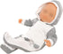 Miunana 13-15 Inch Baby Doll Clothes Elephant Pajamas Outfit 1pcs for New One Year Old 15 Inch Small Baby Doll Clothes Grey and White Doll Pajamas...
