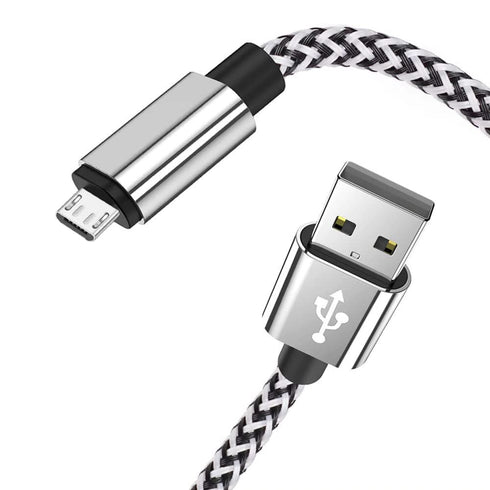Micro USB Android Cable, KSun.Y (2 Pack 3FT) Fast Charging Cord Micro USB 2.0 Connector Braid Compatible with Samsung Galaxy, Motorola More (2 Pac...