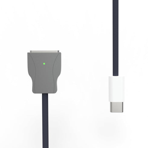 Type C to Magnetic Charging Cable,Compatible with magsafe3 and Macbook2012-2023, 2M, Midnight Black...