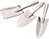 Stainless Gardening Shovel Set,Heavy Duty One-Piece Small Garden Trowel Hand Shovel Gardening Tools for Planting, Digging, Weeding, Moving and Smo...