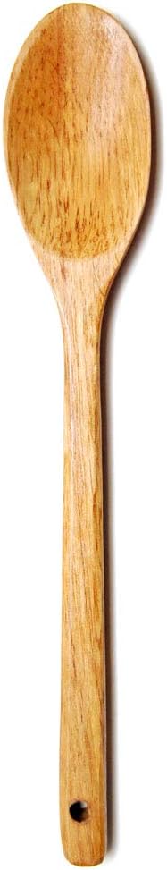 (1 Pack) 12.5" Wooden Cooking Tuner Spoon for Mixing, Baking, Serving Kitchen Utensils...