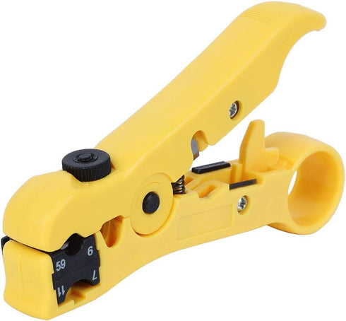 ??Romantic Present??hand tools wire, Crimping Pliers, Workshop Equipment Stripping Pliers Tool Coaxial Cable Cutter, Multi-Functional HLT-505 for ...