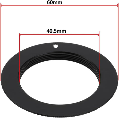 2Pcs Aluminum Alloy Lens Mount Adapter Lens Adapter Ring for M42 Mount Lens Camera Mount Adapter Converter Compatible with Sony NEX Mount Camera L...