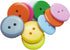 Libiline 9/10"(23mm) Mix Lots 100pcs Resin Button Solid Color 2Holes Craft Clothes Sewing Cards Making Sweater Shirt (9/10"(23mm), Multi-Colored)...