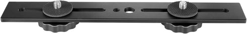 Neewer 8"/20.3cm Dual Camera Mount Tripod Bracket for 3D Stereo Stereoscopic Photography...