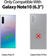 GOOSPERY Galaxy Note 10 Wallet Case with Card Holder, Protective Dual Layer Bumper Phone Case (Lilac Purple)...