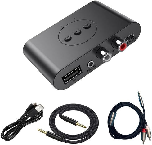 Bluetooth Audio Receiver Adapter V5.4 Bluetooth Adapter for Audio,Supports USB Flash Disk, for Smartphone Tablet Car Speaker Wireless Headset etc....