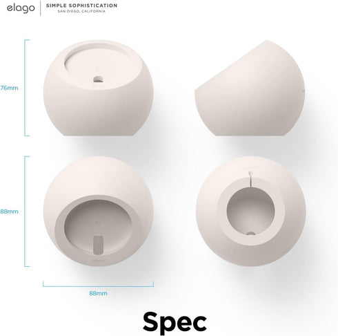 elago MS2 Charging Stand Compatible with MagSafe Charger - Premium Silicone Stand Compatible with iPhone 15/14/13/12 Series, Designed for MagSafe ...