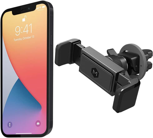 One Touch Grip Air Vent Mount - Universal Car Phone Holder | Quick Grip Design | Compatible with All Mobile Phones - iPhone, Samsung Galaxy, and M...