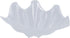 Winco PSBW-5W Shell Bowls, 5-Quart, Pearl,White,Medium...