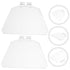 2pcs Power Tool Plastic Goggles Guard Shield Bench Eye Shield Assembly Bench Shield Eye Shield Tool Angle Cover Appendix Desktop...