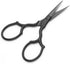 Embroidery Scissors - Stainless Steel Sharp Sewing Shears for DIY Craft, Art Work, Needlework, Cross Stitch (Black - 3.7 Inch)...
