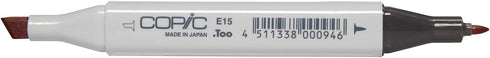 Copic Marker with Replaceable Nib, E15-Copic, Dark Suntan...