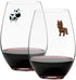 Barnyard Animal Wine Charms – Magnetic Glass Markers and Identifiers Set of 6...