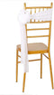 10pcs Spandex Stretch Ready to Use Chair Sashes Bows for Beach Wedding Party Decoration (White)...