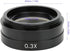 Replacement Camera Lens, Magnification 0.3X Microscope Lens, Black Metal C-Mount for XDC Microscope XDS Microscope...