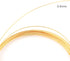18K Gold Plated Wire 0.6mm 5 Meters Bead Cord for Bracelet Necklace Charm Beading Jewelry Making Findings...