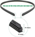 Car Frameless Windshield Wiper Blade Refills Rubber strips Pack of 2 (30 Inches)...