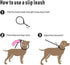 lynxking Dog Leash Slip Lead 5 6 8 FT Dog Training Leash Strong Heavy Duty Braided No Pull Training Lead Leashes for Small Medium Large Dogs...