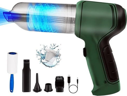 Handheld Vacuum Cordless car Vacuum Cleaner High Power Handheld Portable Car Vacuum 5000PA Suction Handheld Vacuum Cordless Mini Vacuum for car, H...