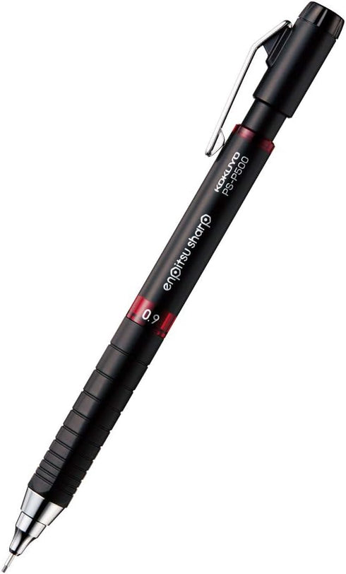 Kokuyo Mechanical Pencil, Enpitsu Sharp Type Mx Metal Grip, 0.9mm (PS-P500R-1P)...